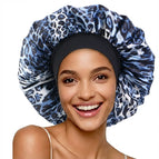 blue leopard / One Size