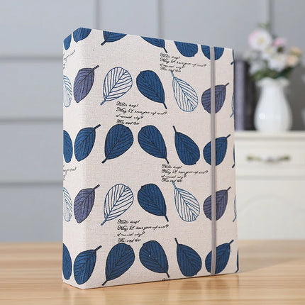 200pcs 6-inch Fabric Photo Album Creative Large Capacity Interleaf Type Family Album Children Growth Memorial Booklet