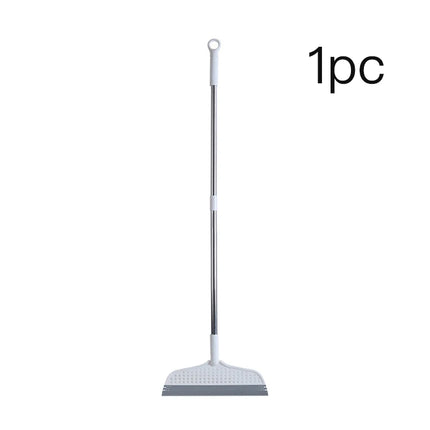 Magic Silicone Broom Household Floor Wiping Tool Dual-Purpose Mop Dust Sweeping Bathroom Dual Use Silicone
