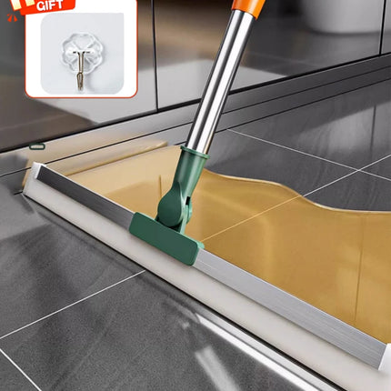 Silicone Scraper Broom Magic Wiper Floor Toilet Bathroom Squeegee Scrubber High Place Glass Wiper Household Cleaning Tools