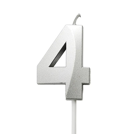 Digital birthday candles Opera House Digital Candles Birthday Cake Decoration Party Gold Silver Creative Candles