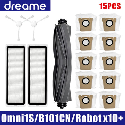 Dreame L10s Ultra / S10 Pro Accessories Mijia Omni 1S B101CN Robot X10+ Vacuum Main Side Brush Filter Mop Parts