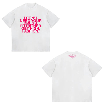 The Addison Rae Tour 2026 T-Shirt Addison Rae Album Merch Vintage T-Shirts Men's and Women's Fashion Cotton Summer New T Shirt