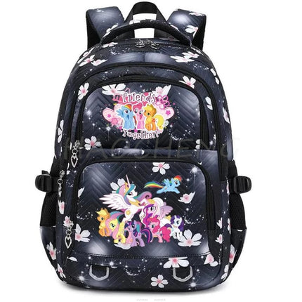 My Little Pony Colorful School Bags Junior/senior High school Oxford cloth backpacks Boys and Girls double-shoulder school bags