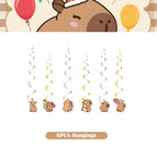 6Pcs Hangings / 10inch