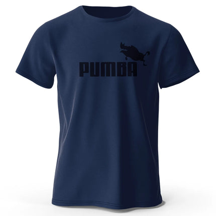 Joke The Pumba Printed Men's T-Shirt 100% Cotton Oversized Funny Graphic Tees for Men Summer Tops