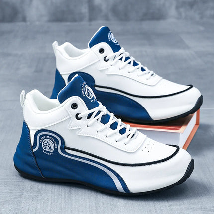 Men'S Shoes New Casual Sneakers Shock-Absorbing Breathable Running Shoes Men'S Wear-Resistant Thick-Soled Skate Shoes