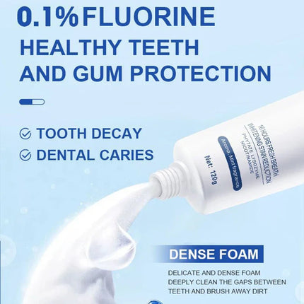 120g Whitening Toothpaste Hydroxyapatite Protect Gum Health Remove Plaque Stains Fresh Bad Breath Deep Clean Brightening Tooth ﻿