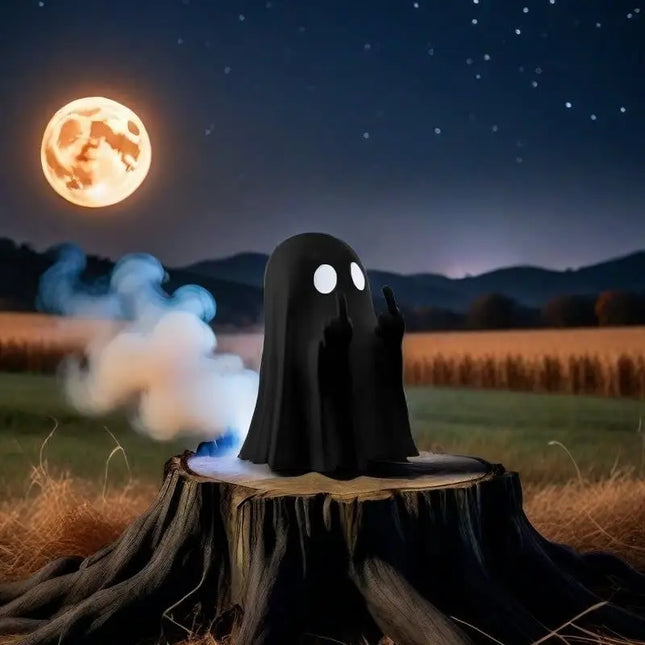 Funny Ghost Figurine Movie Anime Halloween Cute Little Ghost Scary Holiday Gift PVC Decorative Ornament Gift Toy