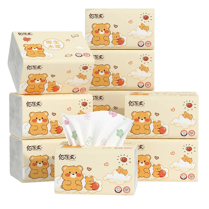 18-30 Packs Of Toilet Paper, 460 Sheets Per Pack, Large Bags, Household Facial Tissues, Napkins, Hand Wipes, Sanitary Napkins