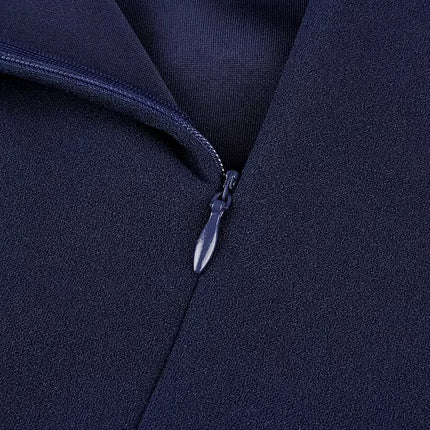 Women Elegant Crew Neck Cape Sleeve Summer Slim Work Cocktail Evening Party Knee Length Bodycon Pencil Dress
