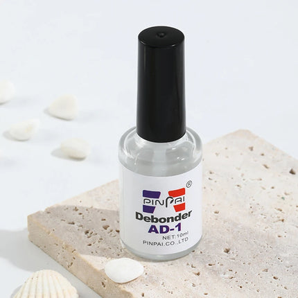 10ml False Nail Glue Debonder With Brush Fake Nail Rhinestone Art Decorations Glue Remover Adhesives Dissolve Manicure Tools